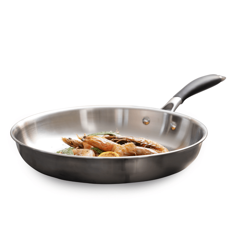  Wok Pan, 30/32/13.4 in Sartén wok sartén de acero inoxidable  316 Utensilios de cocina antiadherentes Cocina de inducción de gas  doméstico sin aceite Sartén de acero ahumado BY PPLL (Color 