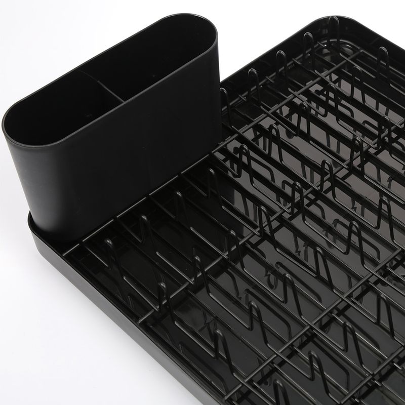 Larach y Cia : Escurridor Plastico Color Negro Para Platos