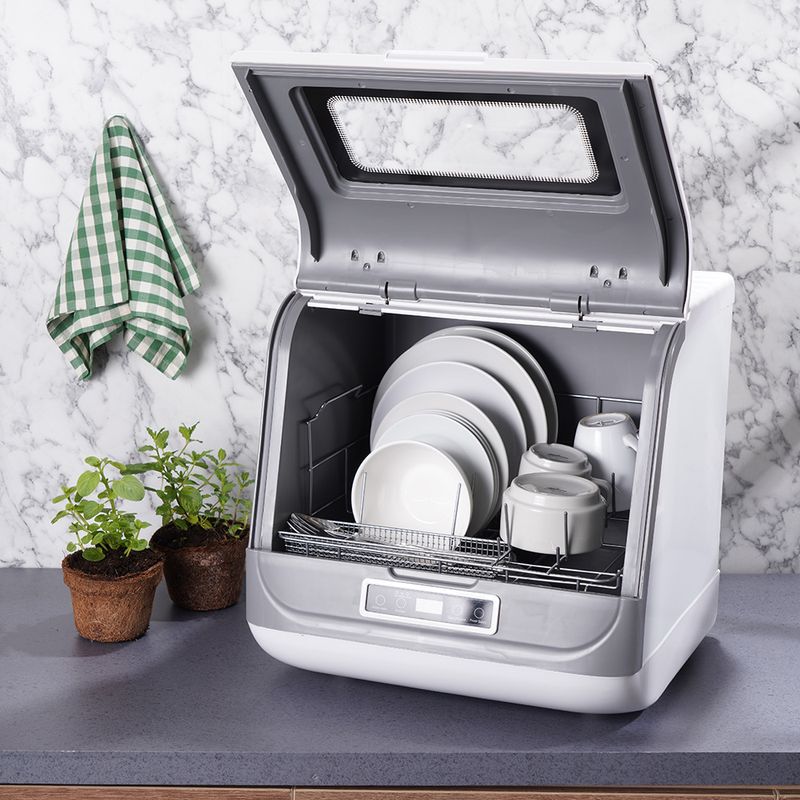 Así es el lavavajillas portátil que promete limpiar los platos en 15 minutos