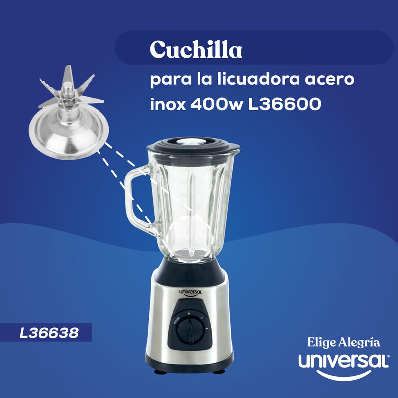 Licuadora universal l36600 new arrivals