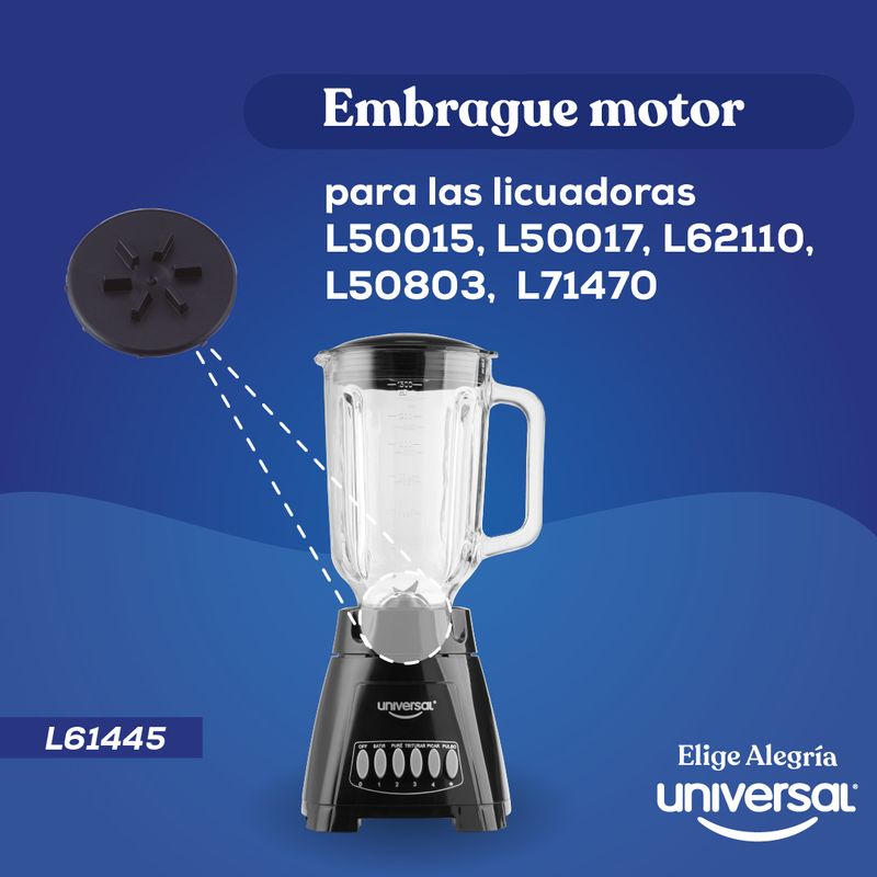 Vaso Vidrio Para Licuadora Universal L50803