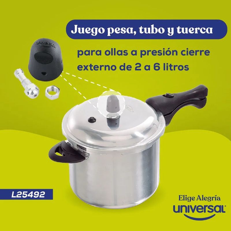 Olla a presión ultra nova 6 litros ce Universal - Tiendas Metro