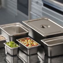 AZAFATE 1/3 (5.5 LITROS) EN ACERO INOXIDABLE 150 MM – IDEAL PARA PREPARACIÓN Y SERVICIO